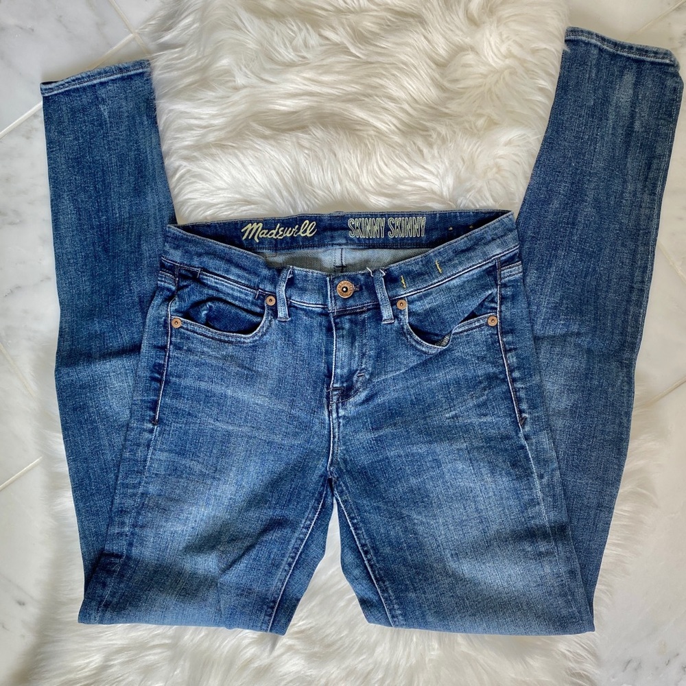 Madewell High Rise Skinny Jeans